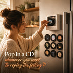 Personalized Mini CD Fridge Music Player