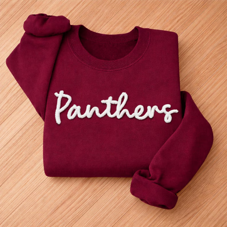 Personalized Custom Text Shirt – Custom Name, Team Name or Nickname Crewneck Sweatshirt & Hoodie